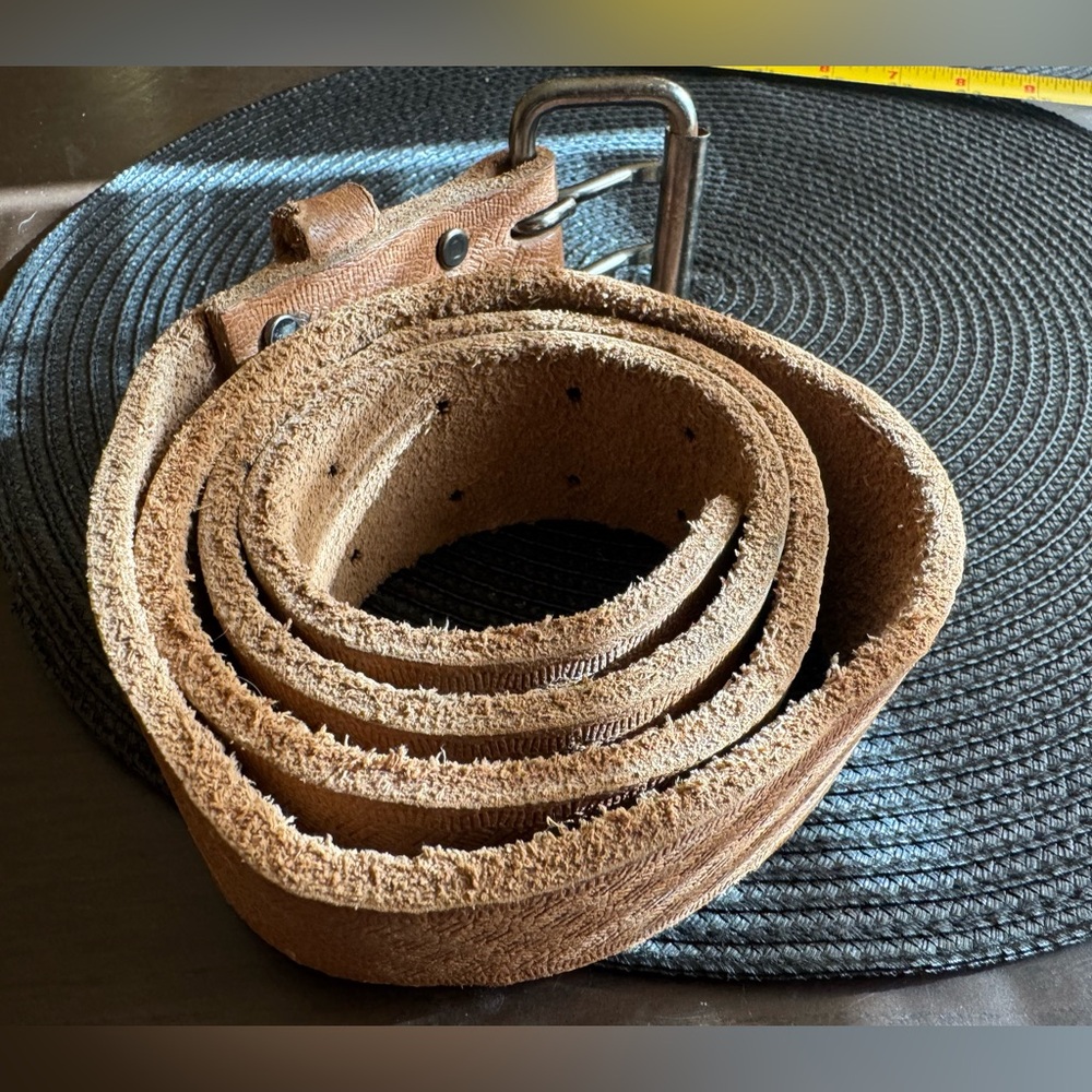 Thick Heavy Duty Husky Double Prong Tool Belt - Picture 3 of 4
